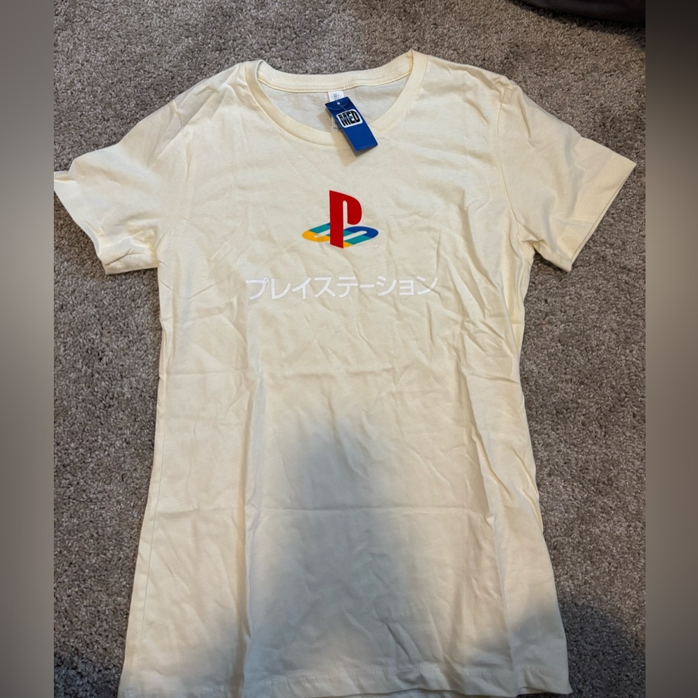 Playstation Cream T-Shirt